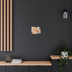 "Profit & Time" Canvas Art Print, Matte Stretched 1 25"