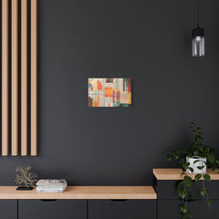 "Profit & Time" Canvas Art Print, Matte Stretched 1 25"