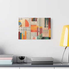 "Profit & Time" Canvas Art Print, Matte Stretched 1 25"