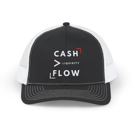 "Cash Flow" Snapback Trucker Cap