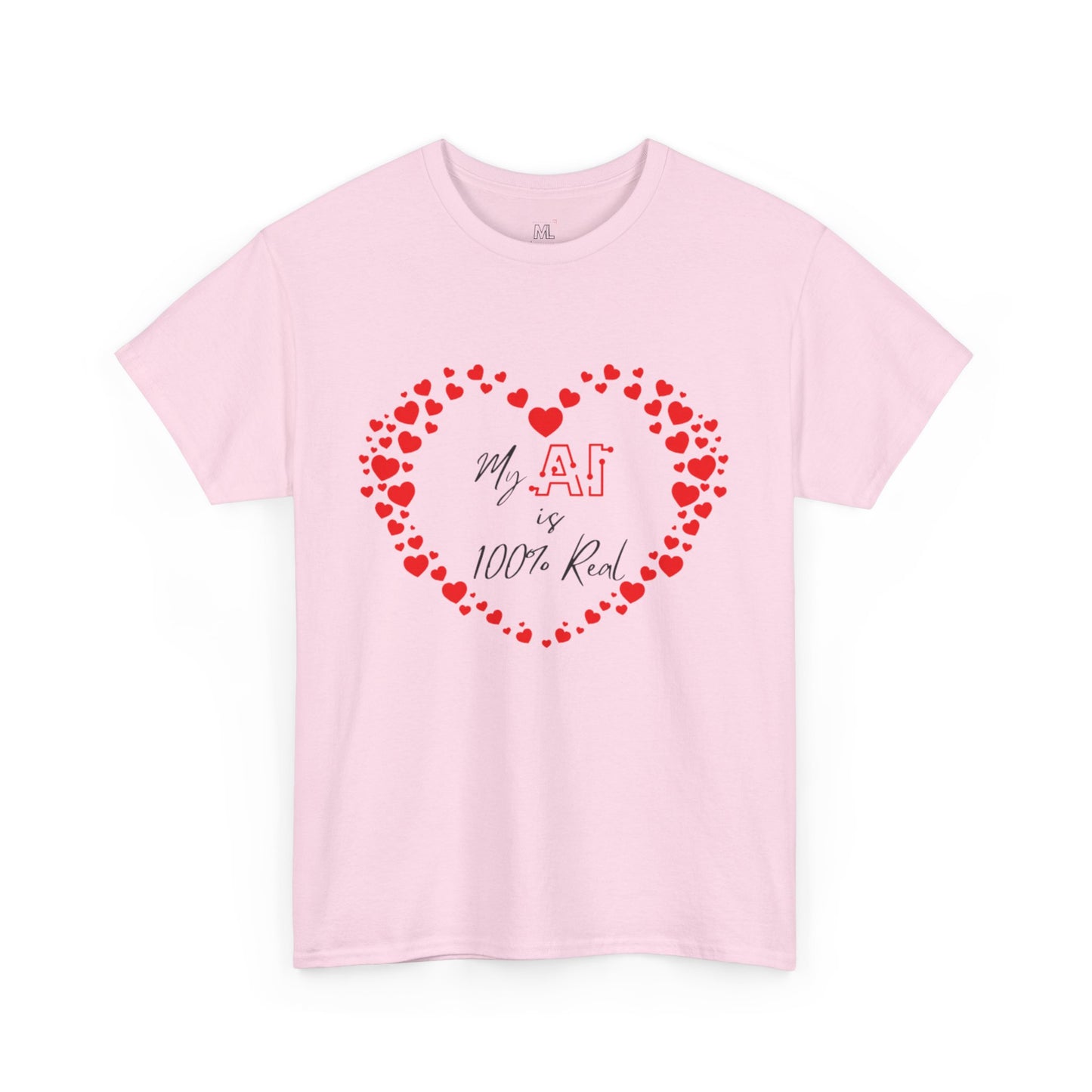 "AI Love" Unisex Heavy Cotton Tee